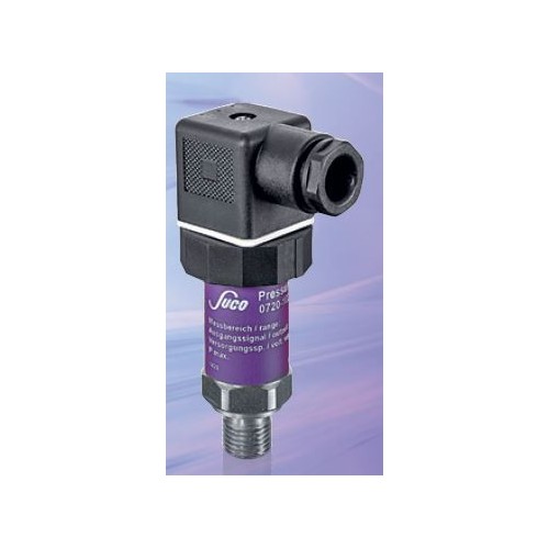 Transmetteur de pression 4...20 mA (2 fils), mesure jusque 600 bar, G1/4 mâle DIN 3852-A, acier inox, vue de profil