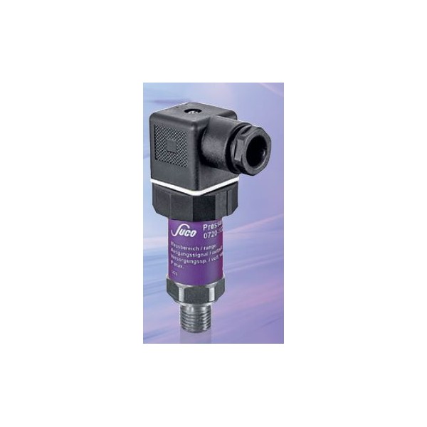 Transmetteur de pression 4...20 mA (2 fils), mesure jusque 600 bar, G1/4 mâle DIN 3852-A, acier inox, vue de profil