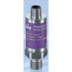 Transmetteur de pression 4...20 mA (2 fils), mesure jusque 600 bar, G1/4 mâle DIN 3852-A, acier inox, vue de face